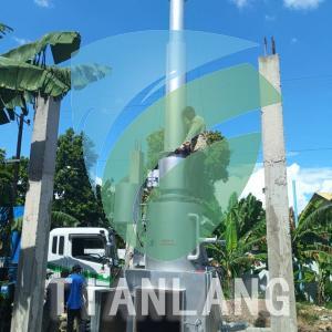 TLFS-100 model Industrial smokeless incinerator has been installed in Tanzania