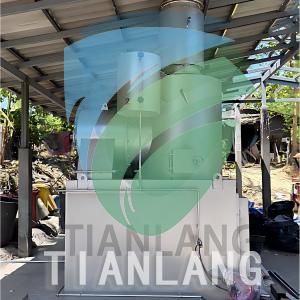 The TLFS-200 hotel smokeless incinerator has been installed in Thailand