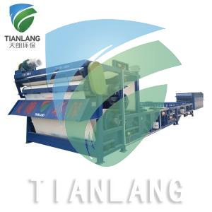 Belt filter press for Dehydration treatment of sand washing slurry